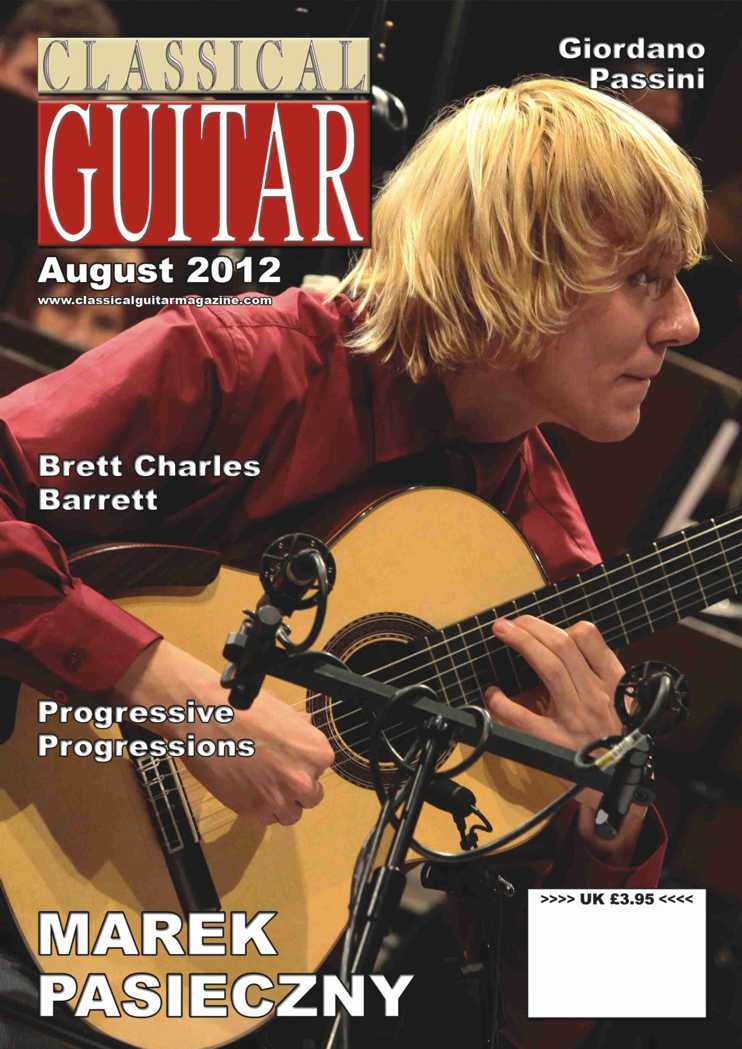 PASIECZNY | Classical Guitar Magazine 2012